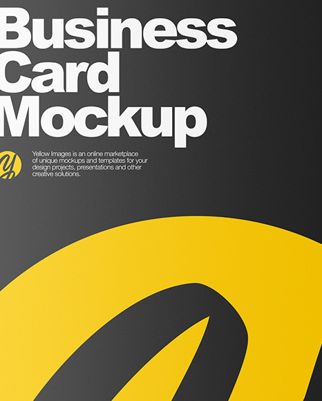 Business Cards Cover Mockup