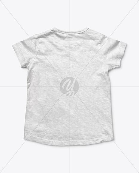 Baby Melange T-Shirt Mockup