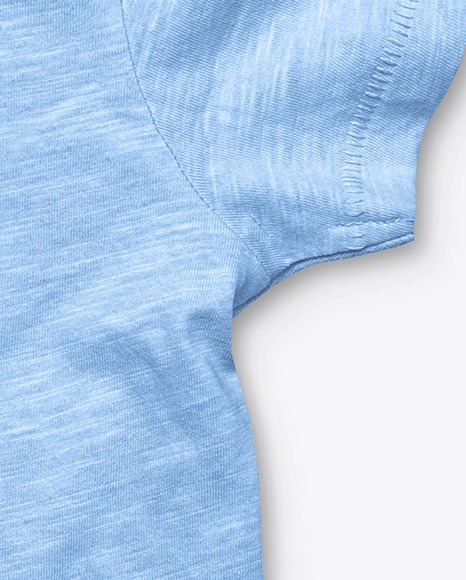 Baby Melange T-Shirt Mockup