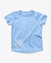 Baby Melange T-Shirt Mockup