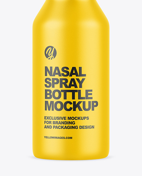 Plastic Nasal Spray Bottle Mockup Plastic Nasal Spray Bottle Mockup