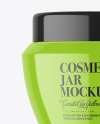 Closed Cosmetic Jar Mockup