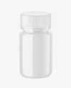 Glossy Pills Bottle Mockup