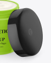 Half Opened Cosmetic Jar Mockup