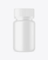 Matte Pills Bottle Mockup