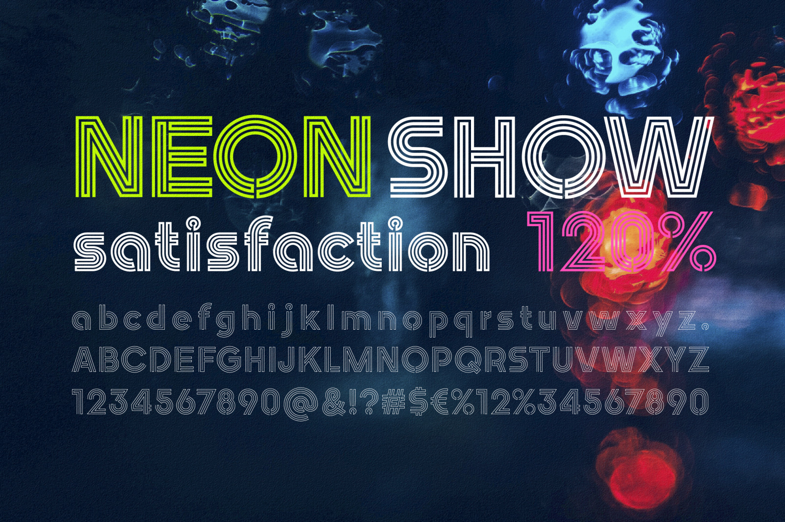 NeonLife Decorative Neon Font NeonLife Decorative Neon Font