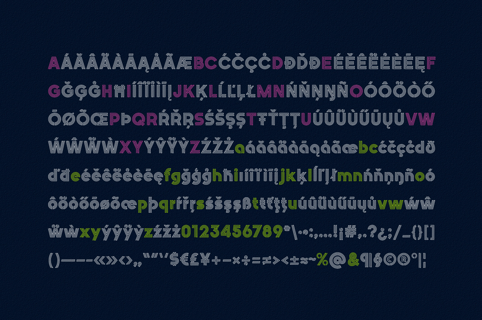 NeonLife Decorative Neon Font NeonLife Decorative Neon Font