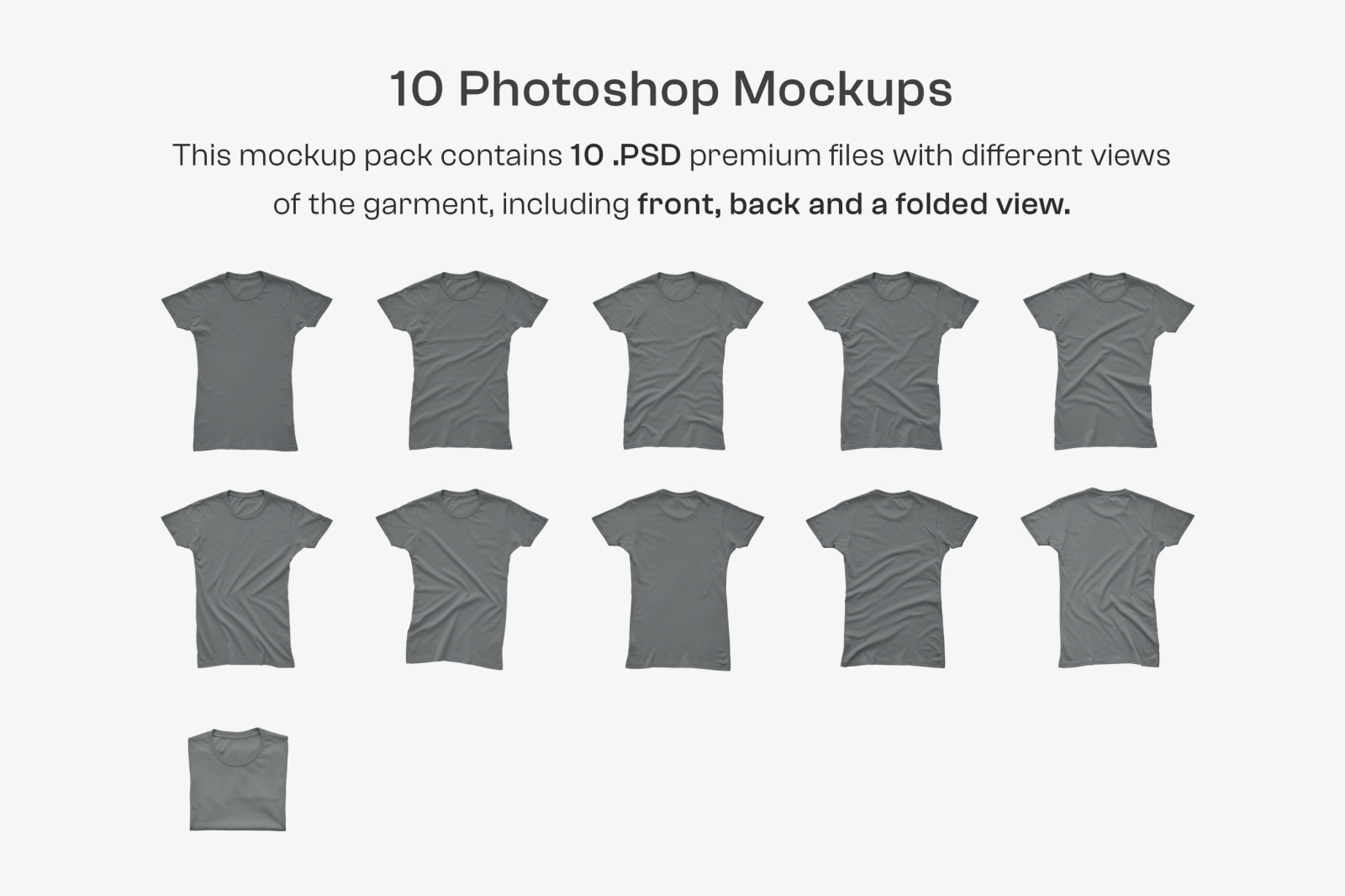 Alternative Women Basic Tee Mockups Alternative Women Basic Tee Mockups