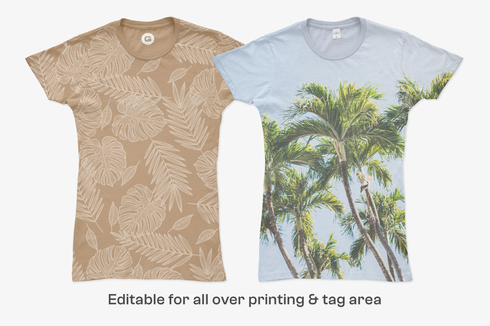 Alternative Women Basic Tee Mockups Alternative Women Basic Tee Mockups