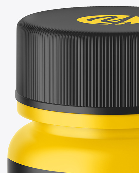 Matte Pills Bottle Mockup