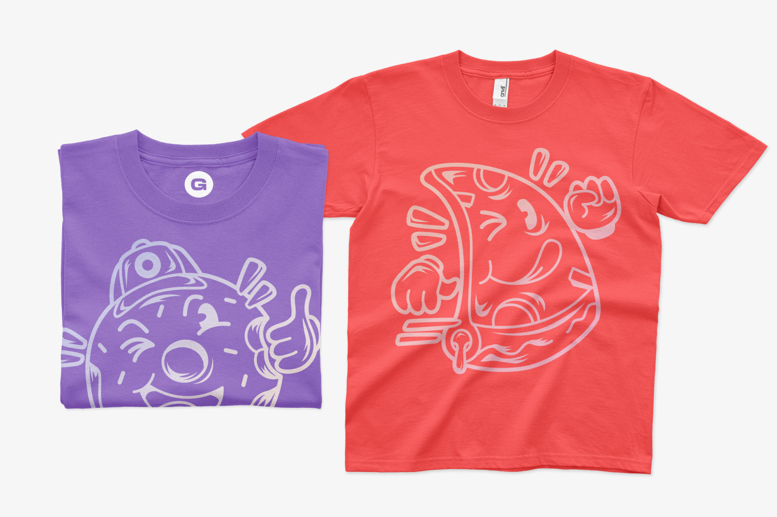Anvil 780B Youth T-Shirt Mockups Anvil 780B Youth T-Shirt Mockups