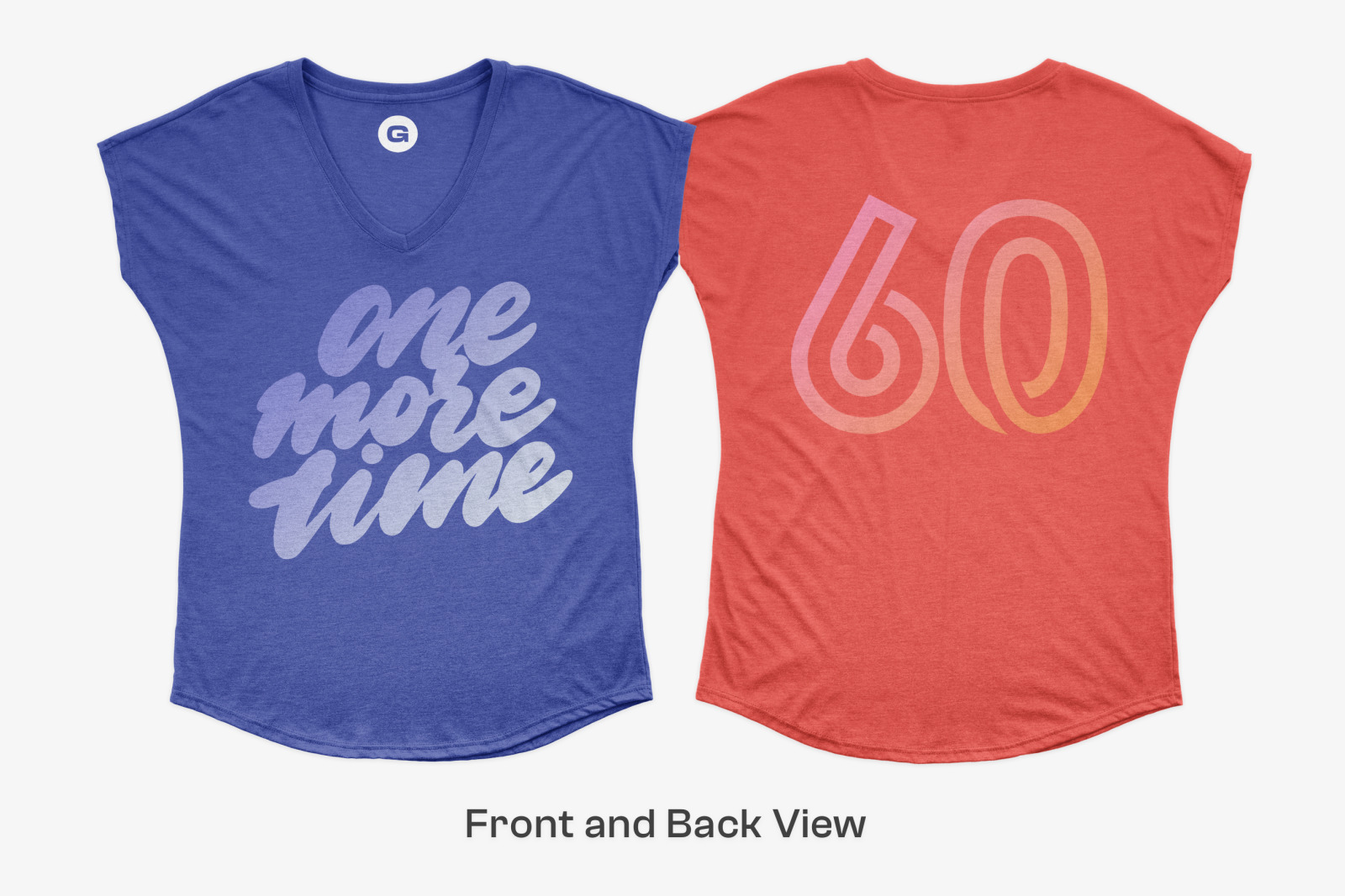Anvil Ladies Triblend V-Neck 6750VL Tshirt Mockups Anvil Ladies Triblend V-Neck 6750VL Tshirt Mockups