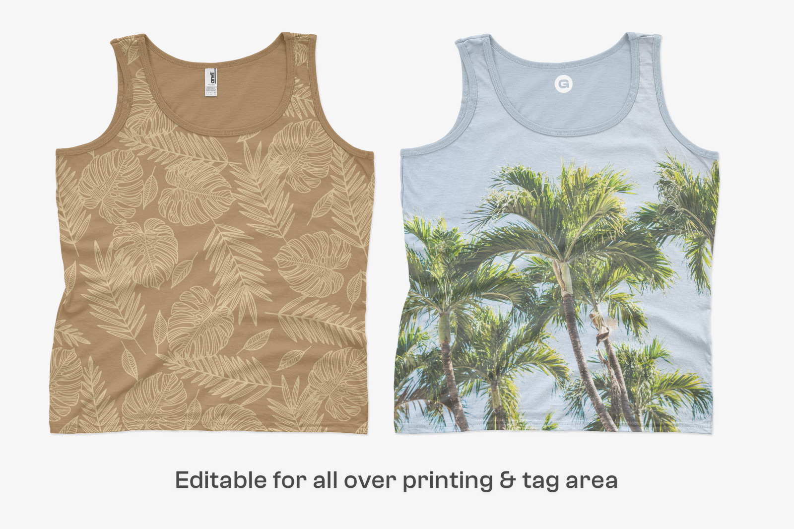 Anvil Womens Tanks 882L Mockups Anvil Womens Tanks 882L Mockups