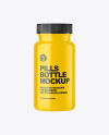 Matte Pills Bottle Mockup