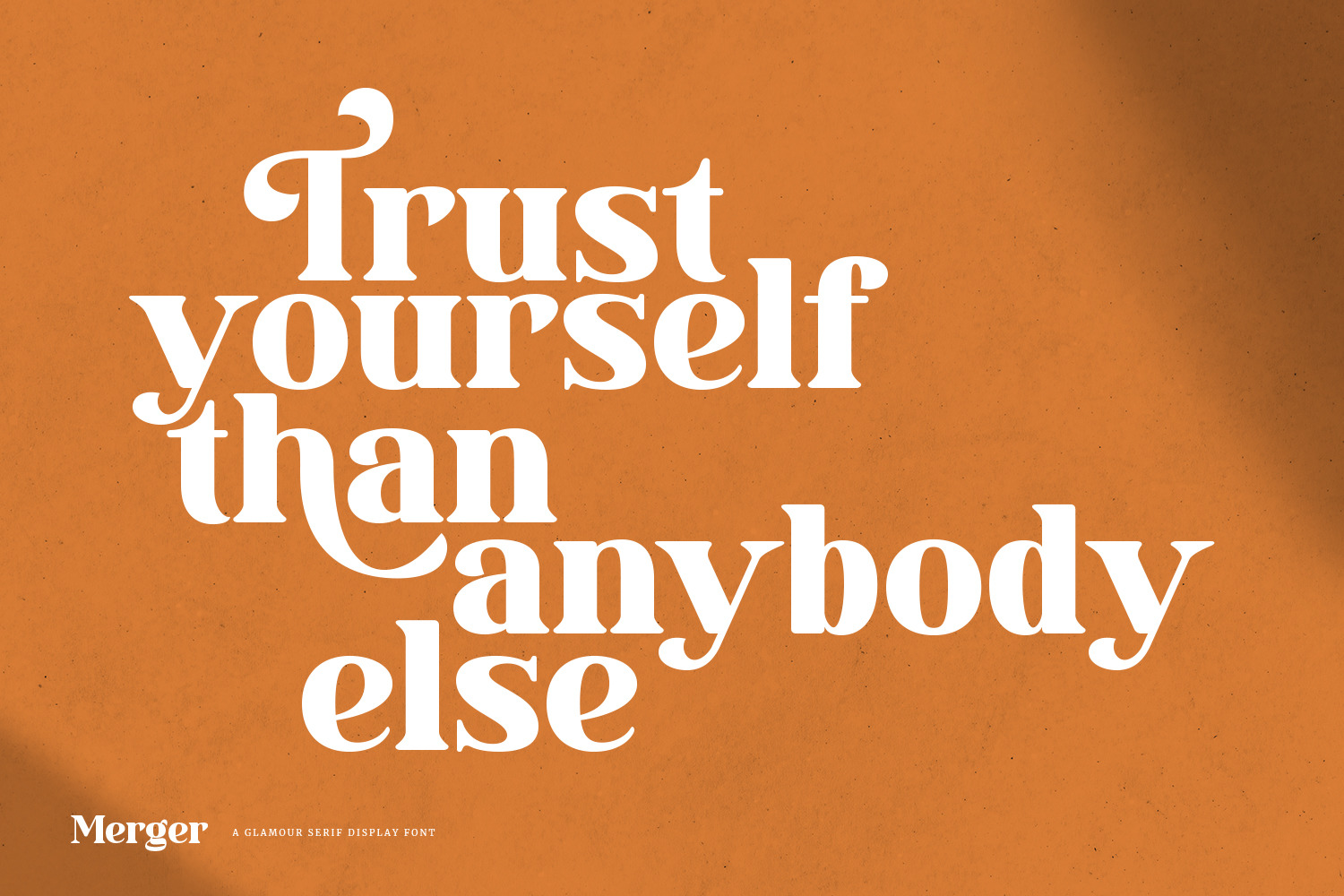 Merger - Serif Display Font Merger - Serif Display Font
