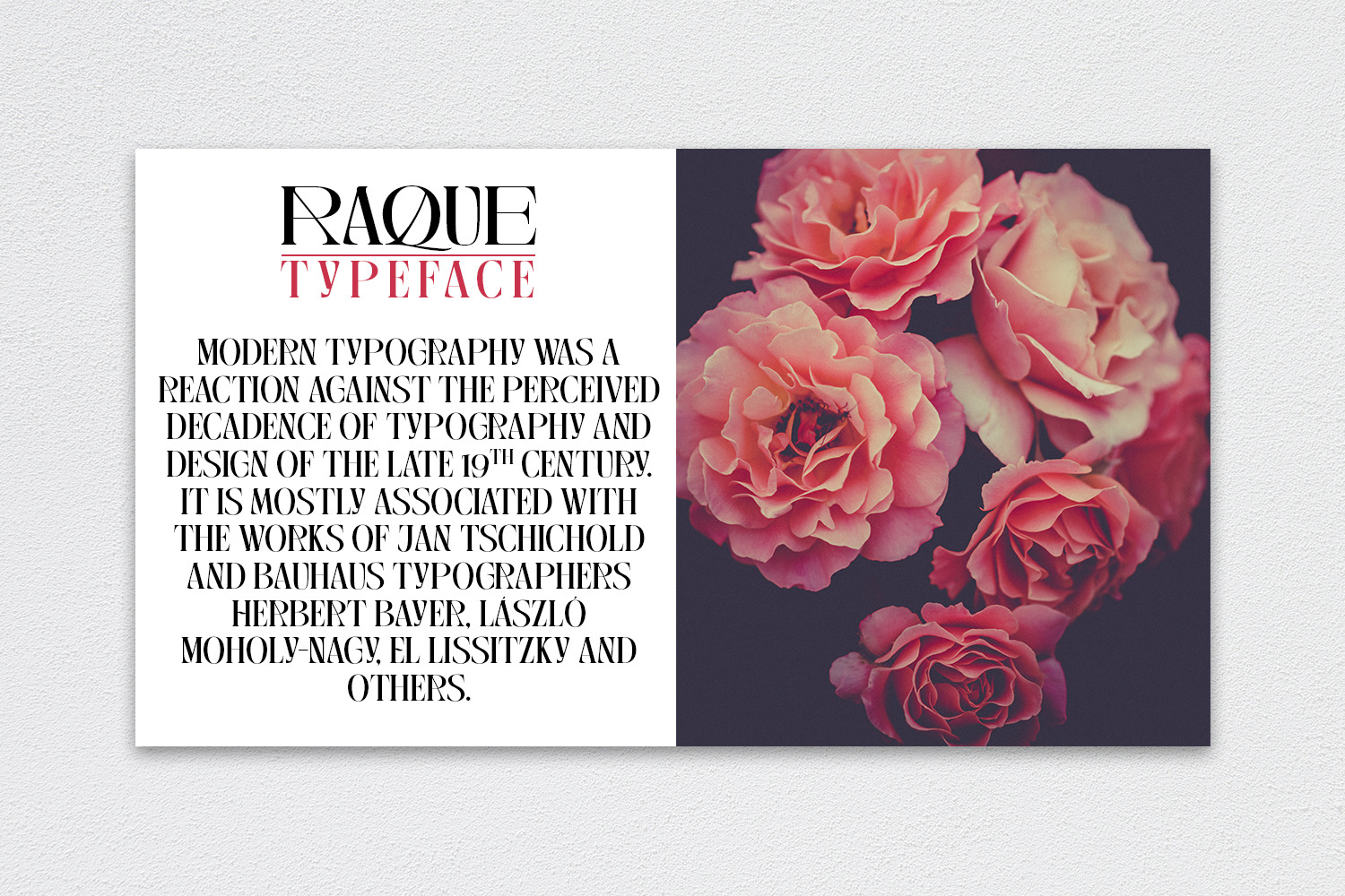 Raque - Modern Serif Raque - Modern Serif