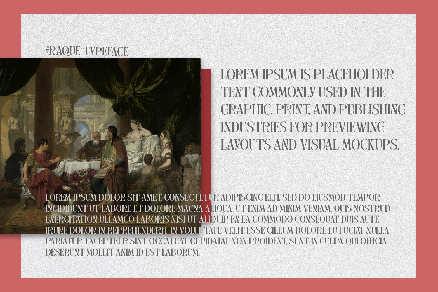 Raque - Modern Serif Raque - Modern Serif