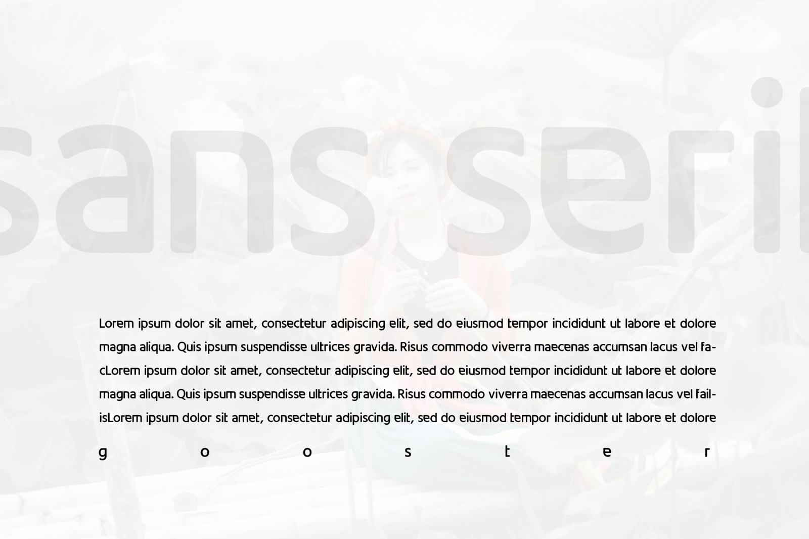 Gooster Font Gooster Font