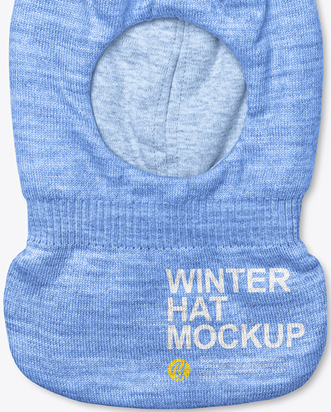 Baby Winter Hat Mockup