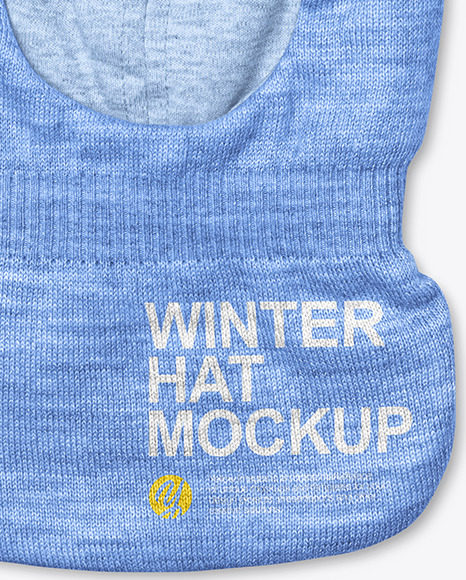 Baby Winter Hat Mockup