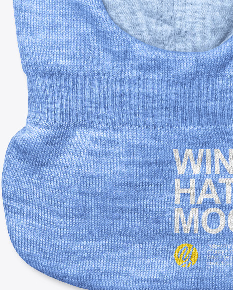 Baby Winter Hat Mockup