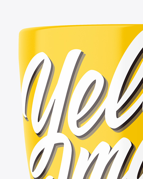 Glossy Mug Mockup