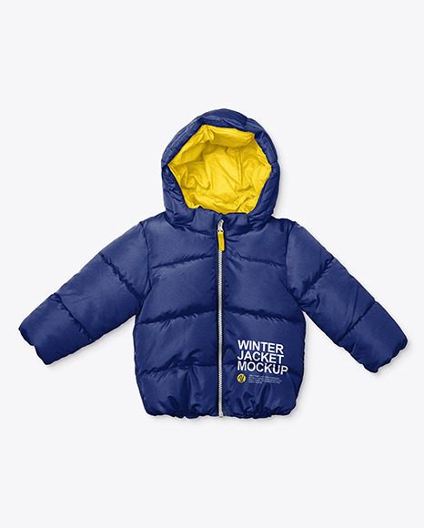 Baby Winter Jacket Mockup