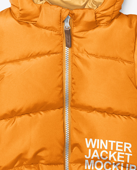 Baby Winter Jacket Mockup