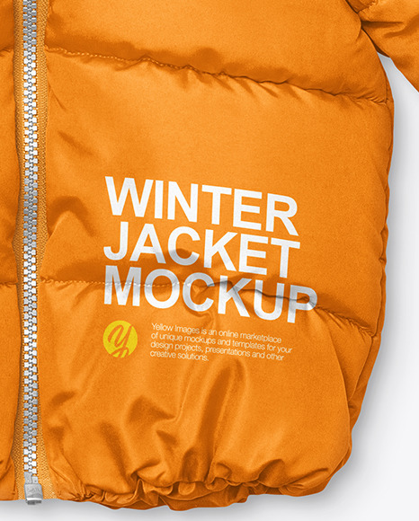 Baby Winter Jacket Mockup