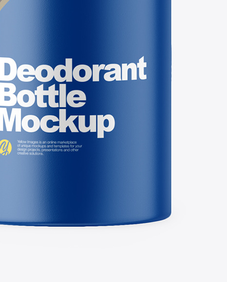 Matte Deodorant Mockup