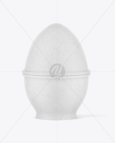 Kraft Paper Egg Package Mockup