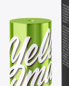Metallic Lipstick Tube w/ Box Mockup