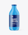 Glossy Ceramic Bottle Mockup