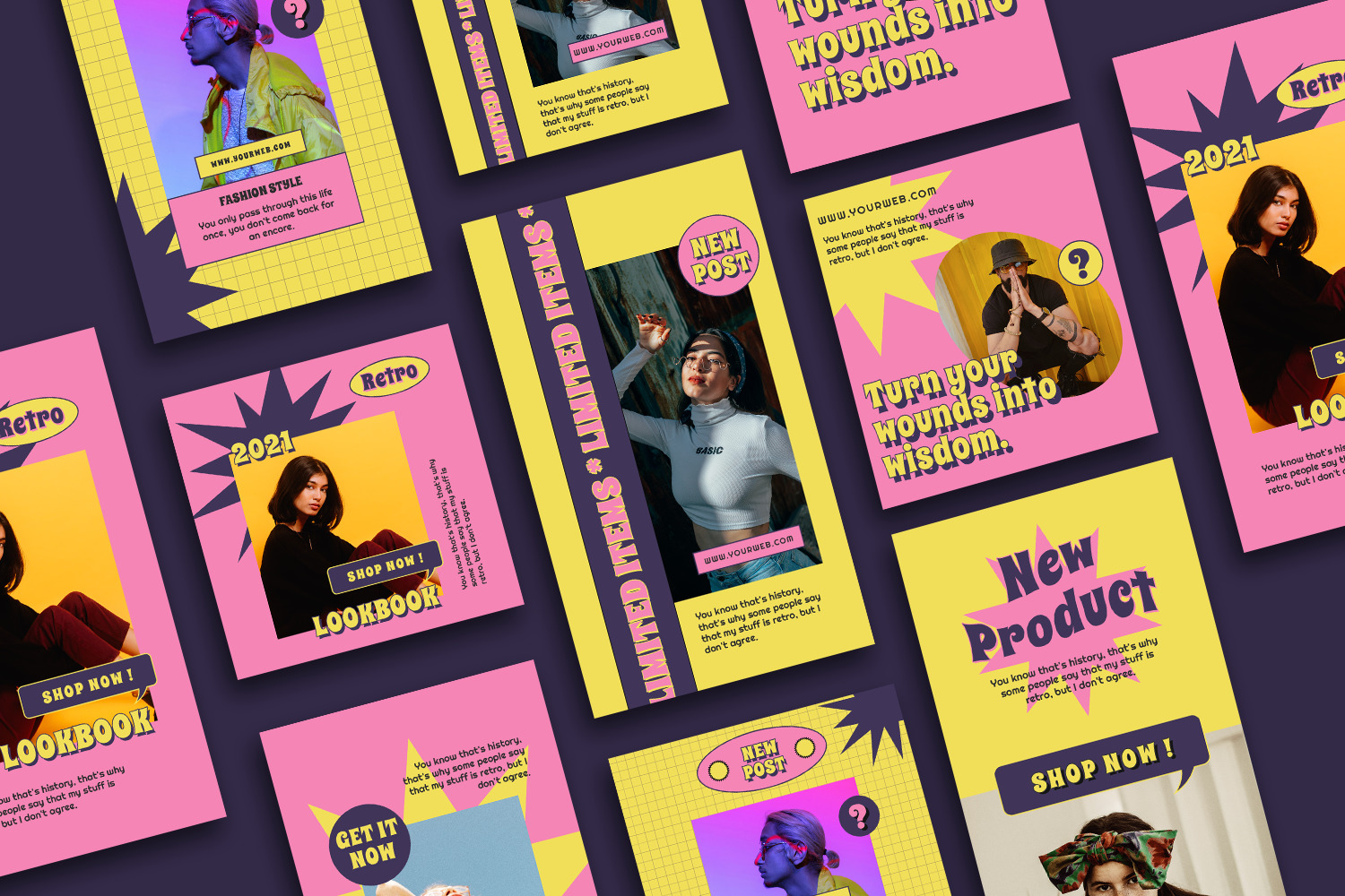 Acroman Instagram Template Acroman Instagram Template