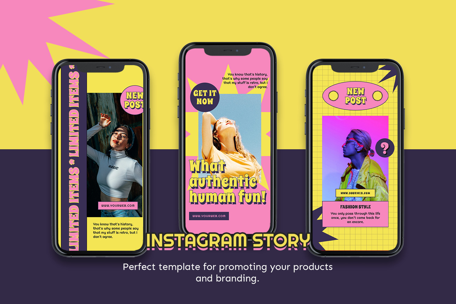 Acroman Instagram Template