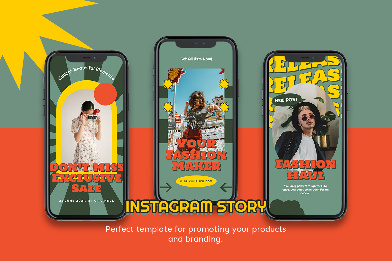 Serenal Instagram Template