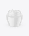 Opened Cosmetic Jar Mockup Opened Opened Cosmetic Jar Mockup Opened