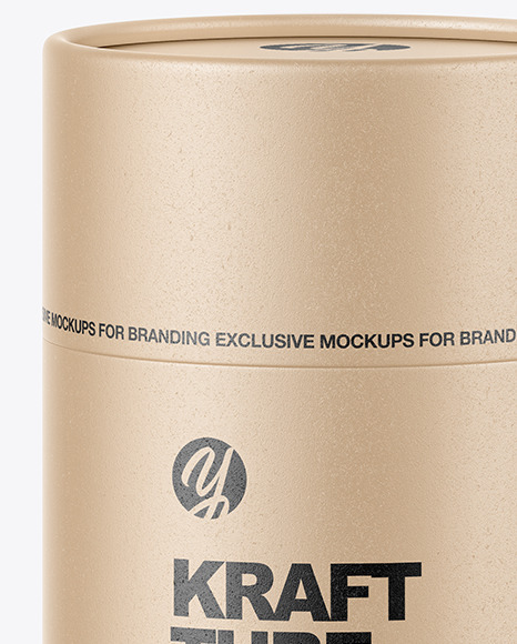 Kraft Tube Mockup