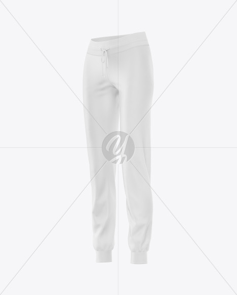 Women&#039;s Pants Mockup - Half Side View