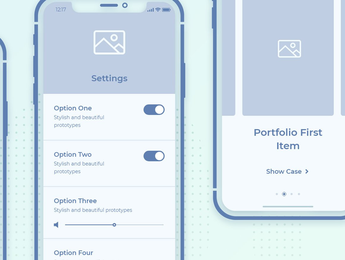 Collector iOS Wireframe UI Kit