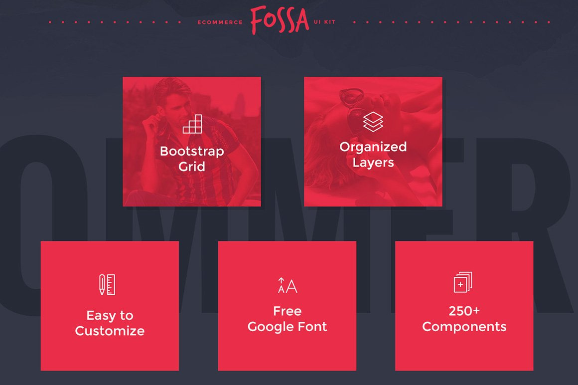 Fossa Ecommerce UI Kit Fossa Ecommerce UI Kit