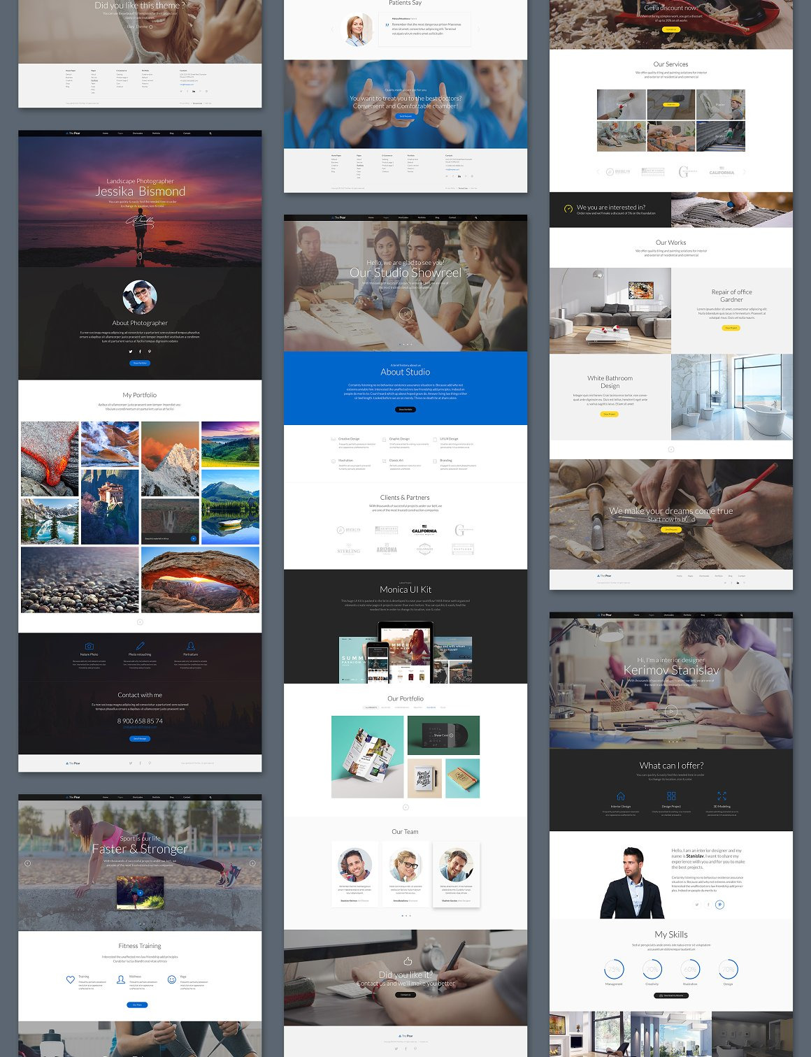 The Pear Starter Web UI Kit The Pear Starter Web UI Kit