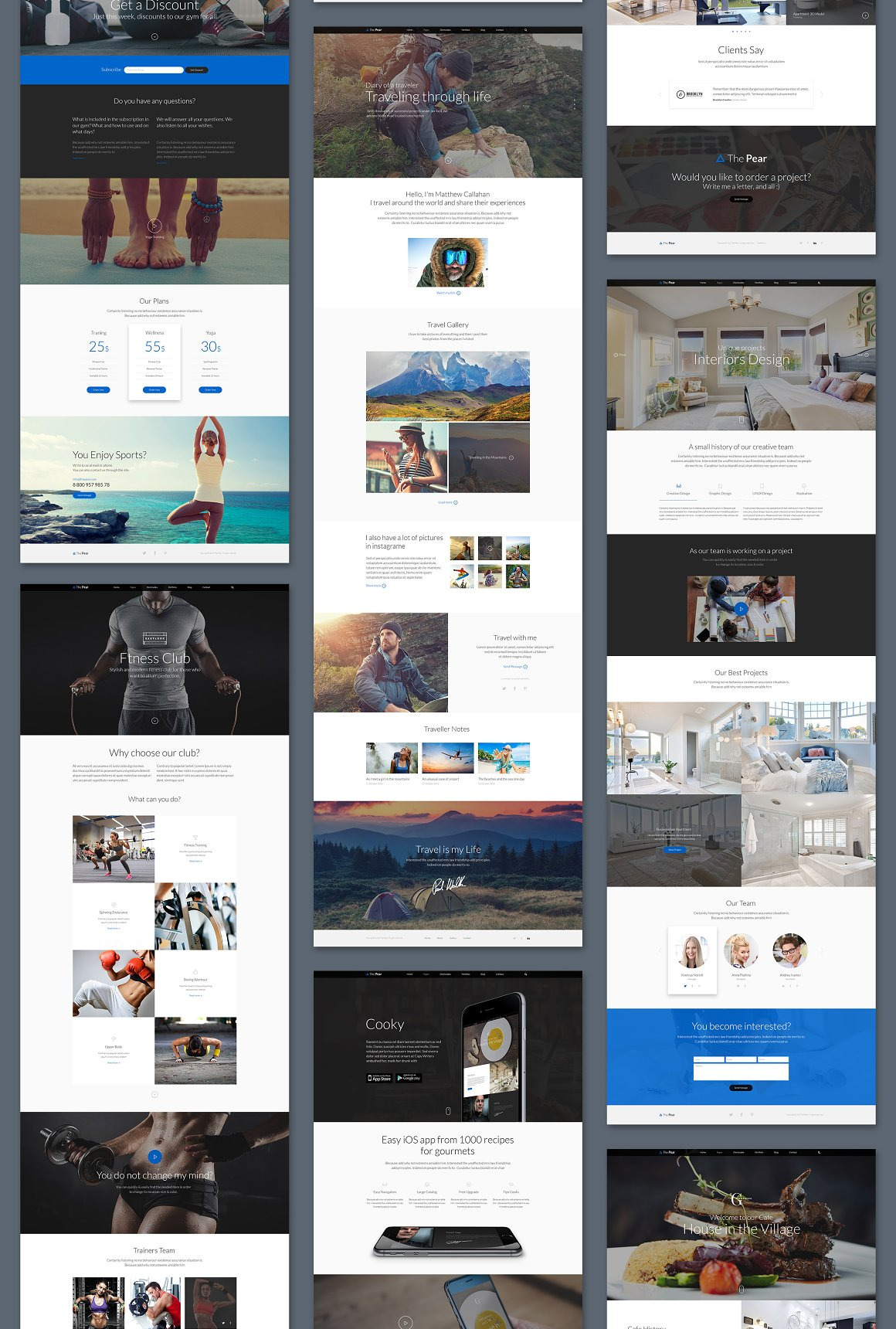 The Pear Starter Web UI Kit The Pear Starter Web UI Kit