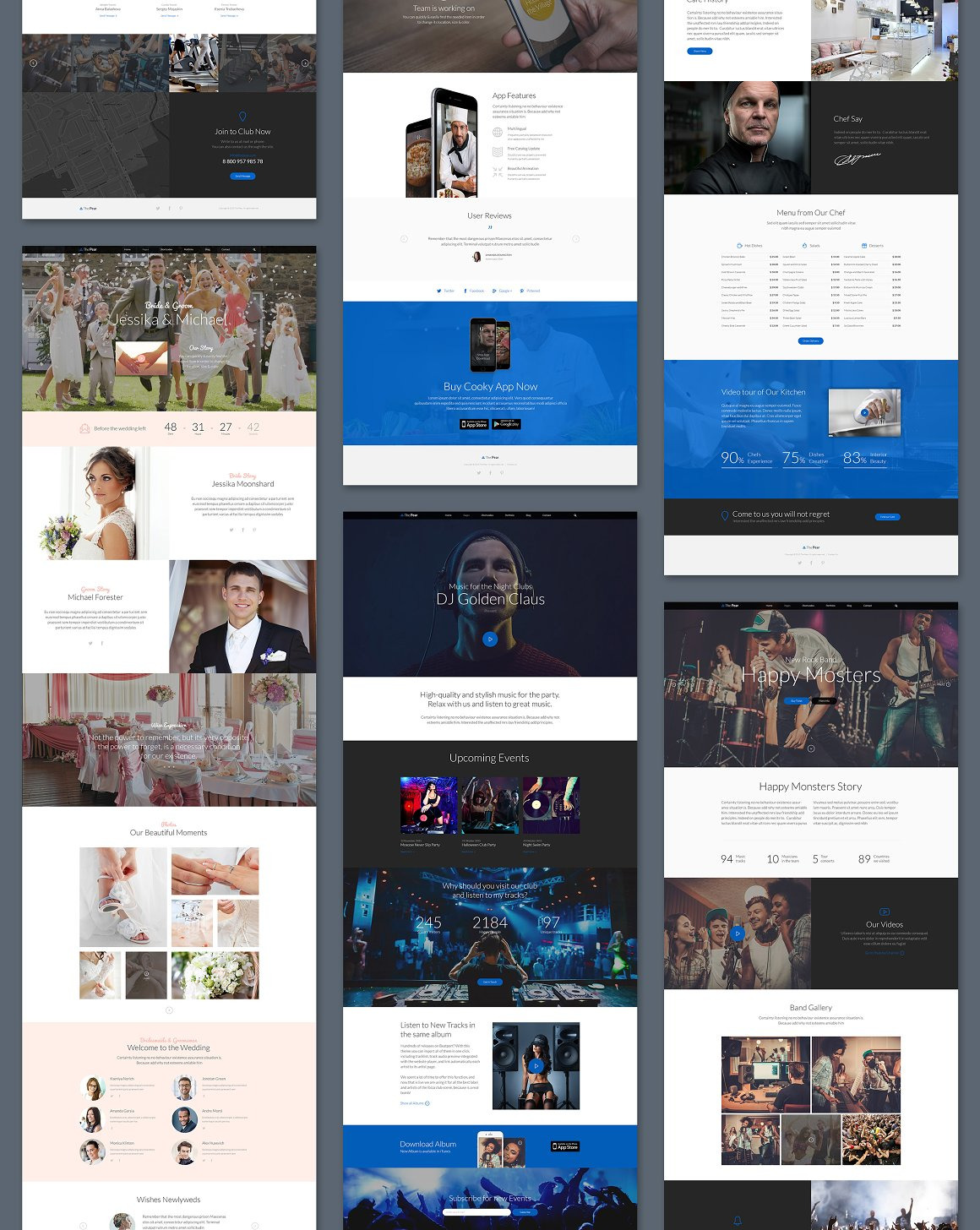 The Pear Starter Web UI Kit The Pear Starter Web UI Kit