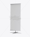 Roll-up Banner Mockup - Half Side View