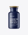 Matte Cosmetic Bottle Mockup