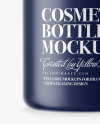 Matte Cosmetic Bottle Mockup