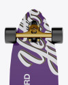 Longboard Mockup - Back View