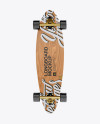 Longboard Mockup - Back View