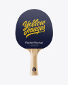 Glossy Ping Pong Paddle - Front View